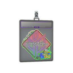 Sticker Slab | Zyphon (Glitter) | Rio 2022