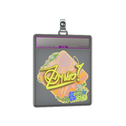 Sticker Slab | ZywOo (Holo) | Rio 2022