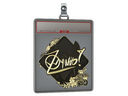 Sticker Slab | ZywOo (Gold) | Rio 2022