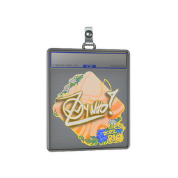 Sticker Slab | ZywOo | Rio 2022