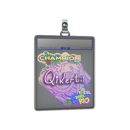 Sticker Slab | qikert (Champion) | Rio 2022