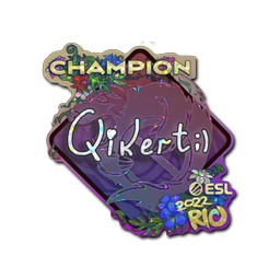 qikert (с блёстками, чемпион) | Рио-2022