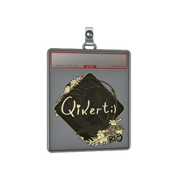 Sticker Slab | qikert (Gold) | Rio 2022