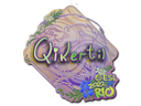 Sticker | qikert (Holo) | Rio 2022