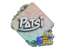 Sticker | Patsi | Rio 2022