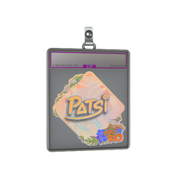 Sticker Slab | Patsi (Holo) | Rio 2022
