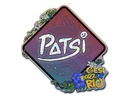 Sticker | Patsi (Glitter) | Rio 2022