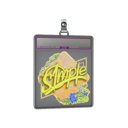 Sticker Slab | s1mple (Holo) | Rio 2022