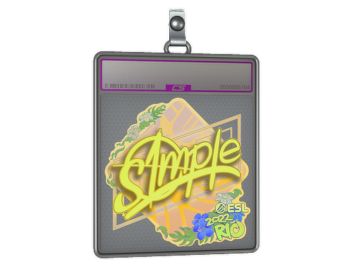 Sticker Slab | s1mple (Holo) | Rio 2022