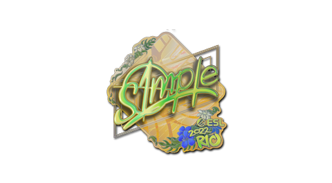 Sticker | s1mple (Holo) | Rio 2022