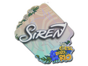 Sticker | S1ren | Rio 2022