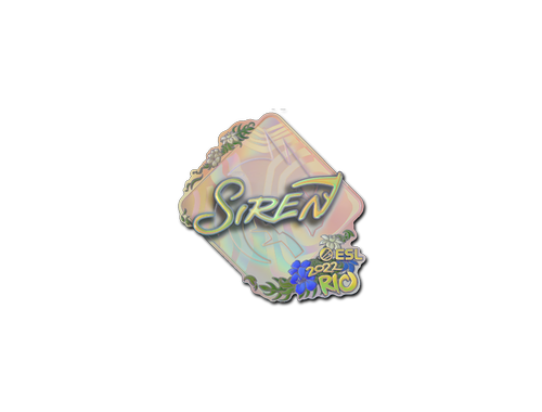 Sticker | S1ren (holo) | Rio 2022