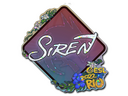Sticker | S1ren (Glitter) | Rio 2022