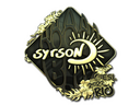 Sticker | syrsoN (Gold) | Rio 2022