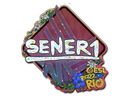 Sticker | SENER1 (Glitter) | Rio 2022