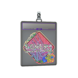 Sticker Slab | SENER1 (Glitter) | Rio 2022