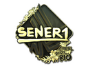 Sticker | SENER1 (Gold) | Rio 2022