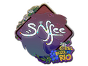 Sticker | saffee (Glitter) | Rio 2022
