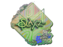 Sticker | slaxz- (Holo) | Rio 2022