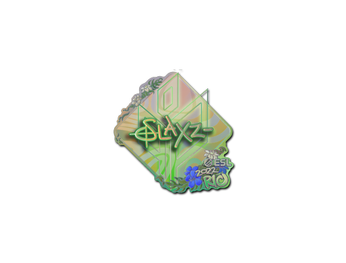 Наклейка | slaxz- (голографическая) | Рио-2022
