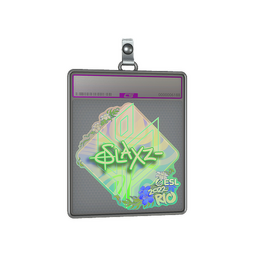 Sticker Slab | slaxz- (Holo) | Rio 2022
