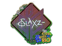Sticker | slaxz- (Glitter) | Rio 2022