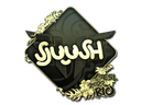 Sticker | sjuush (Gold) | Rio 2022