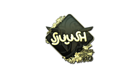 Sticker | sjuush (Gold) | Rio 2022