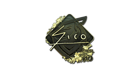 Sticker | Sico (Gold) | Rio 2022