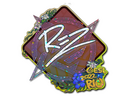 Sticker | REZ (Glitter) | Rio 2022