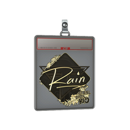 Sticker Slab | rain (Gold) | Rio 2022