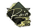 Sticker | rain (Gold) | Rio 2022