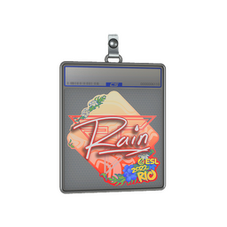Sticker Slab | rain | Rio 2022