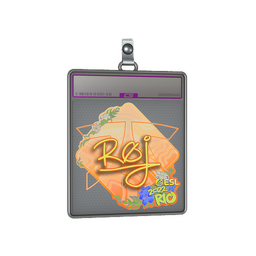 Sticker Slab | roeJ (Holo) | Rio 2022