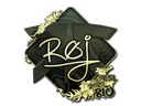 Sticker | roeJ (Gold) | Rio 2022