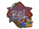 Sticker | roeJ (Glitter) | Rio 2022