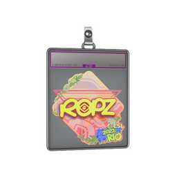 Sticker Slab | ropz (Holo) | Rio 2022