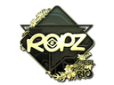 Sticker | ropz (Gold) | Rio 2022