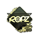 Sticker | ropz (Gold) | Rio 2022
