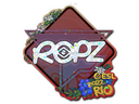 Sticker | ropz (Glitter) | Rio 2022