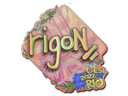 Sticker | rigoN (Holo) | Rio 2022