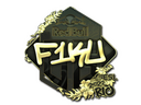 Sticker | F1KU (Gold) | Rio 2022