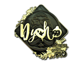 Sticker | Dycha (Gold) | Rio 2022