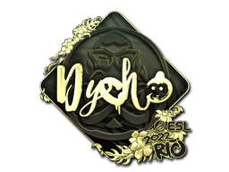 Sticker | Dycha (Gold) | Rio 2022