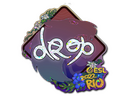Sticker | drop (Glitter) | Rio 2022