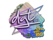 Наклейка | dgt | Рио-2022