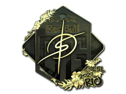 Sticker | degster (Gold) | Rio 2022