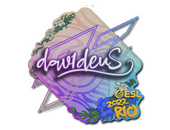 Sticker | dav1deuS | Rio 2022