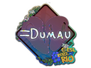 Sticker | dumau (Glitter) | Rio 2022