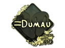Sticker | dumau (Gold) | Rio 2022